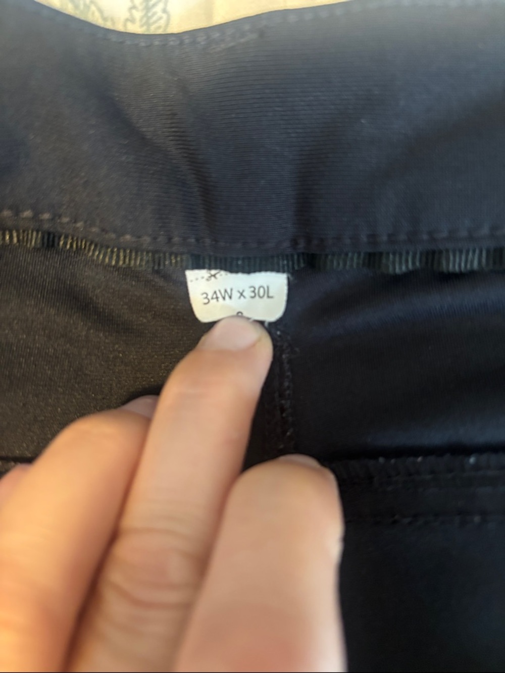 Classic Black Straight-Leg Pants - Picture 3 of 6